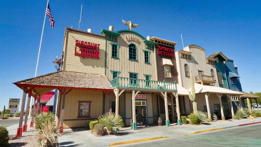 Historic saloon building and casino