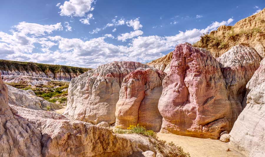 The Paint Mines Interpretive Park in Colorado Springs