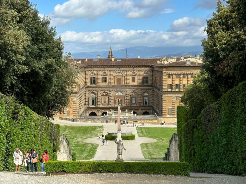Palazzo Pitti viewed from Boboli Gardens
