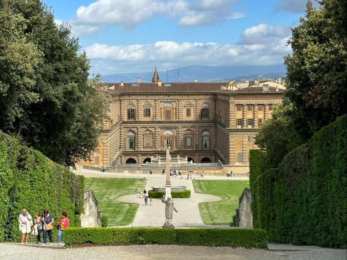 Palazzo Pitti viewed from Boboli Gardens