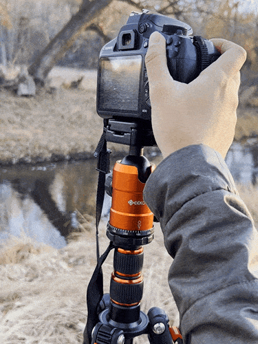 Panoramic shoot from a mounted DSLR on the GEEKOTO 77’’ Tripod