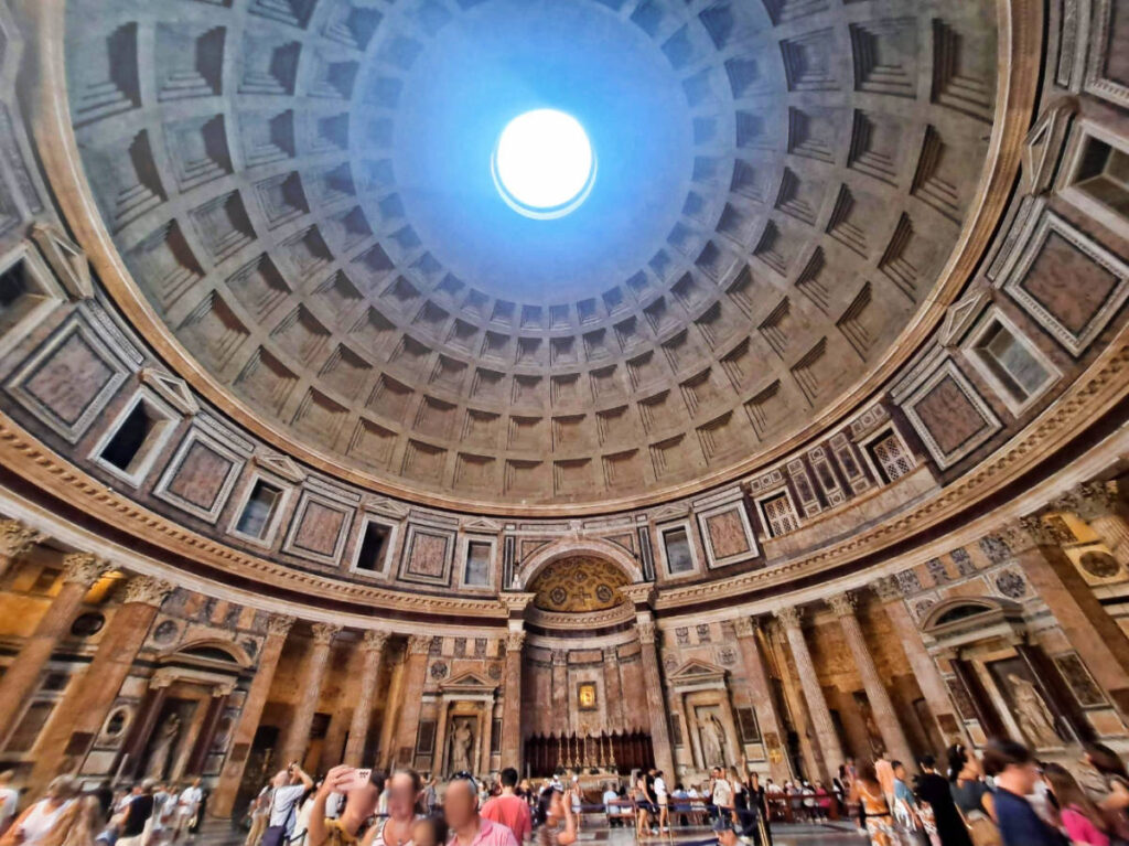 View from the inside of Pantheon