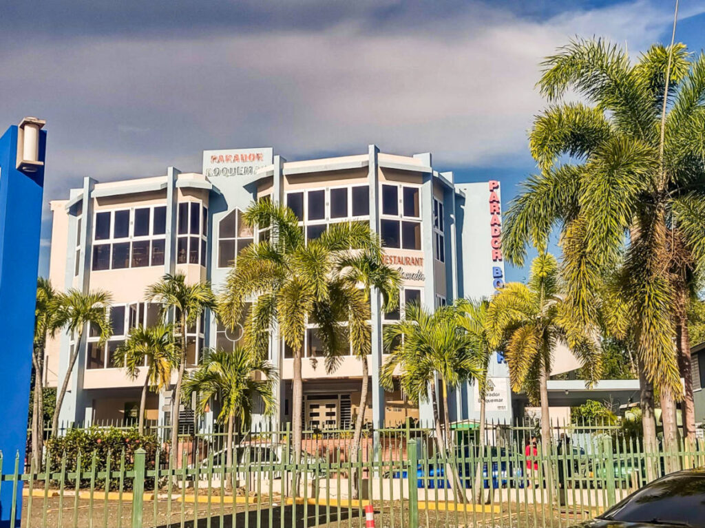 Exterior view of the Parador Boquemar