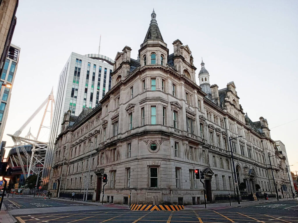 The Parkgate Hotel building from the outside