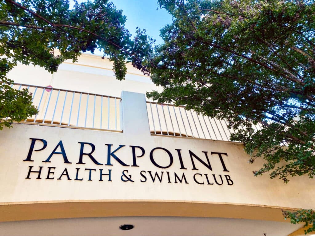 Exterior view of the Parkpoint Health Club