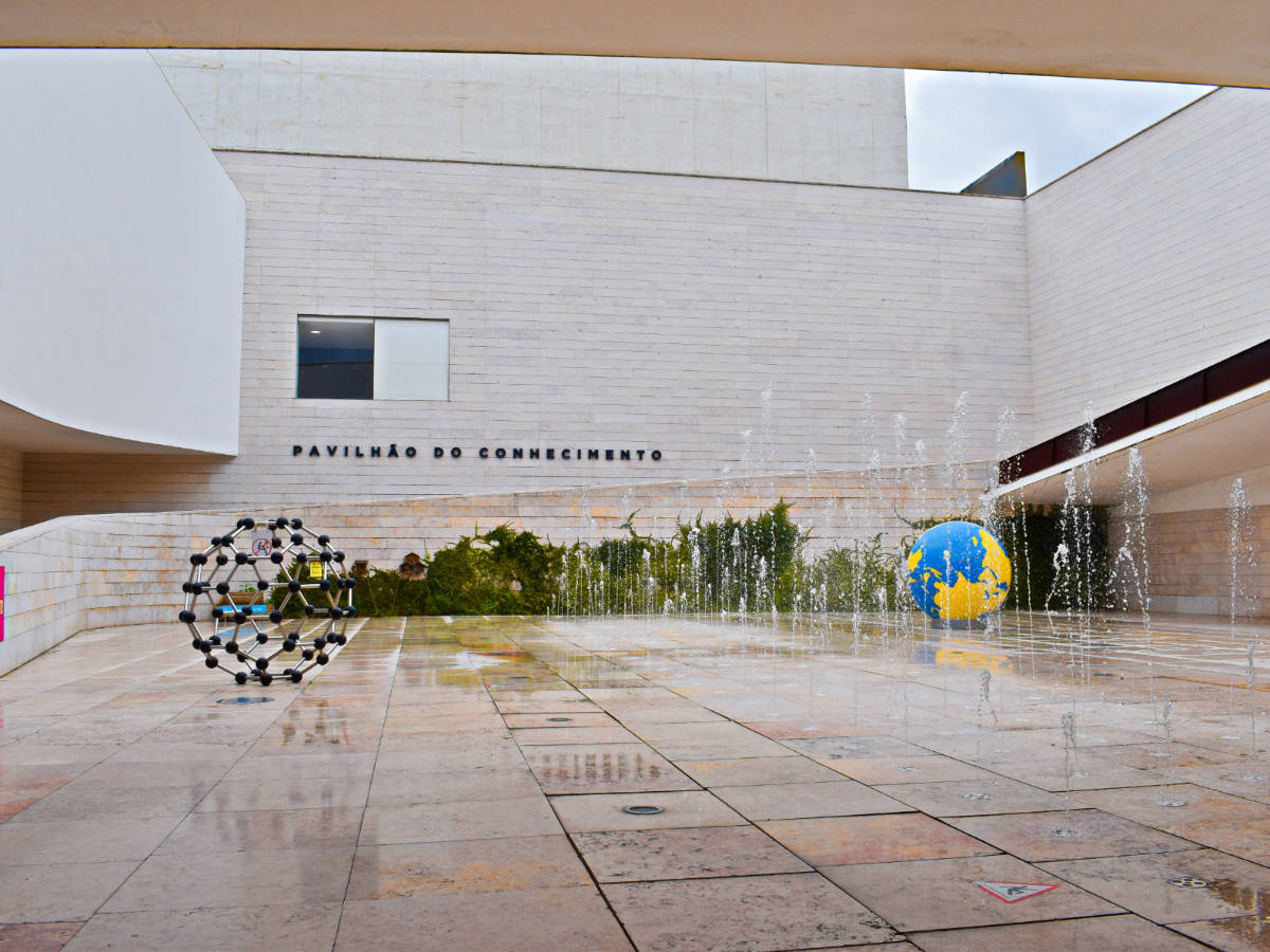 View at the entrance of Pavilion of Knowledge