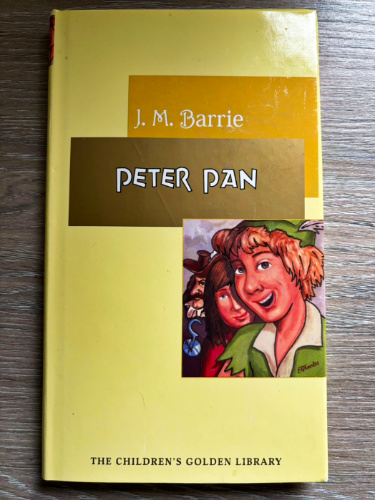 A copy of the Peter Pan book
