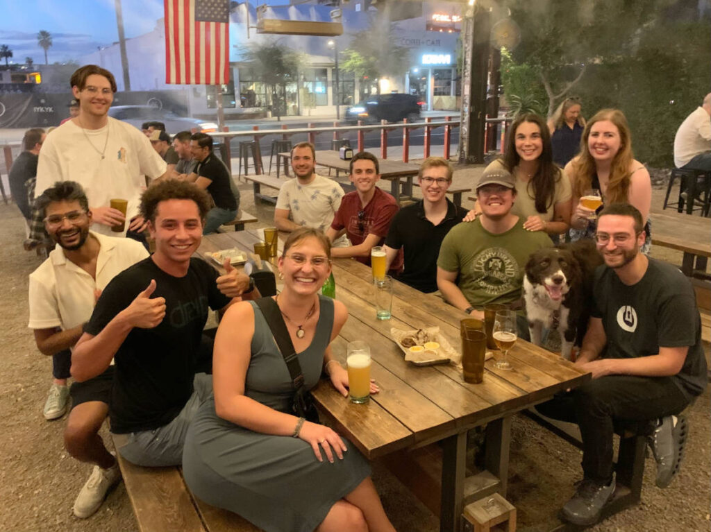 View of people who attended the recent Phoenix meetup