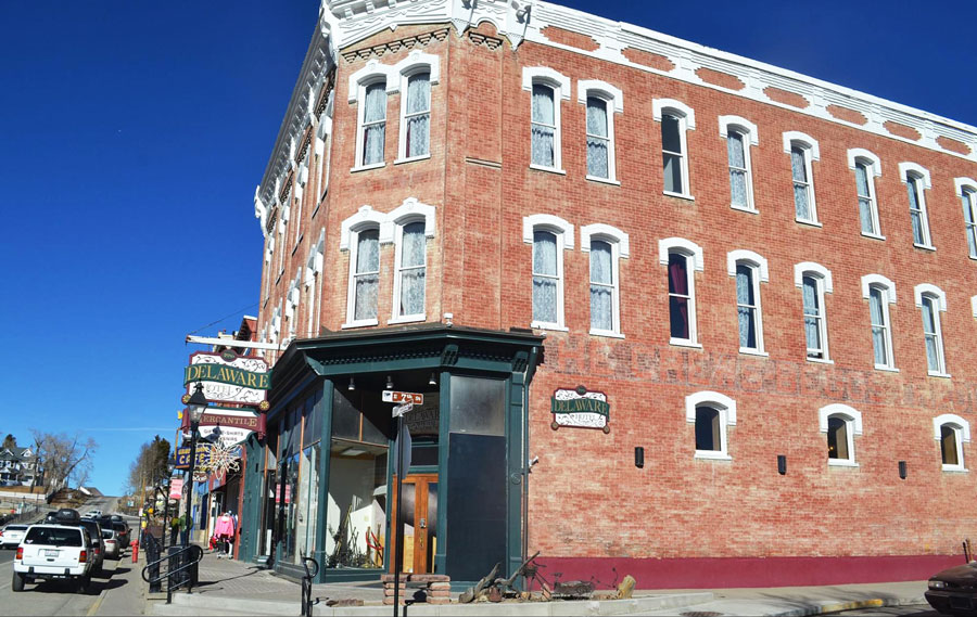 View of The Delaware Hotel from the outside