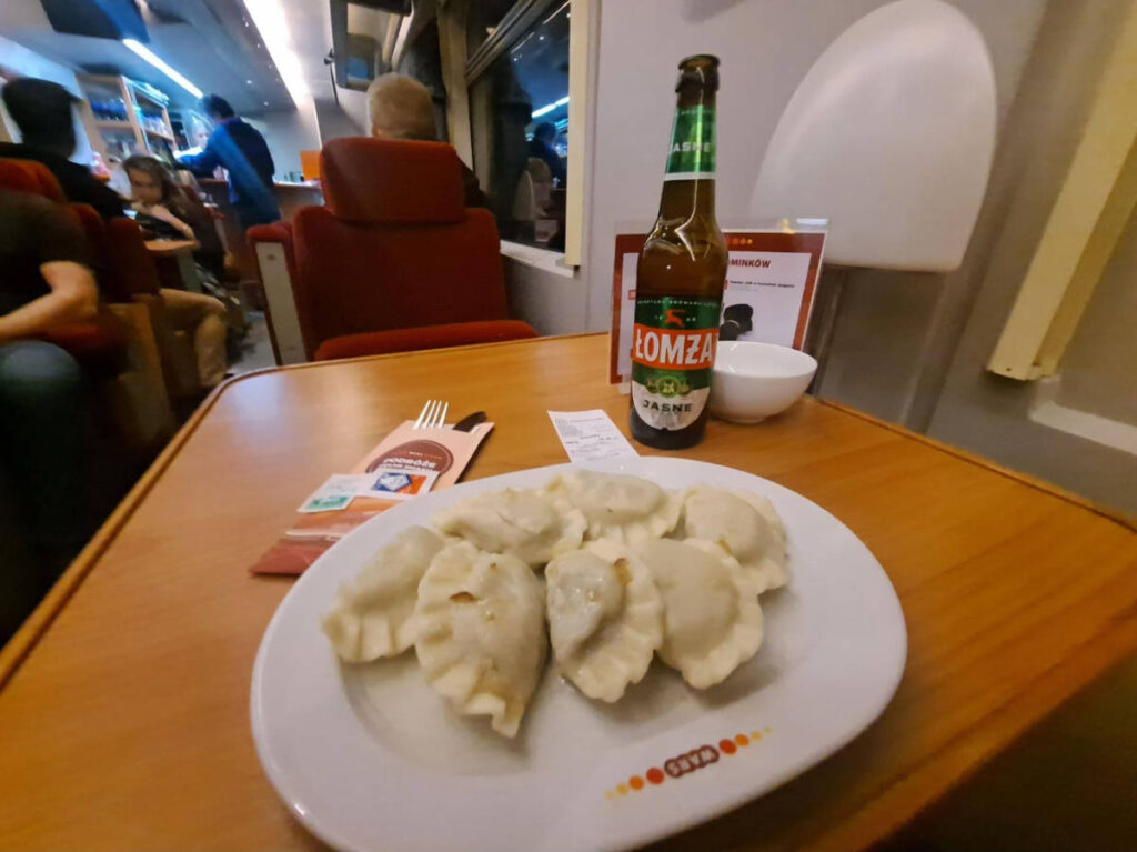 View of a Polish food on a plate