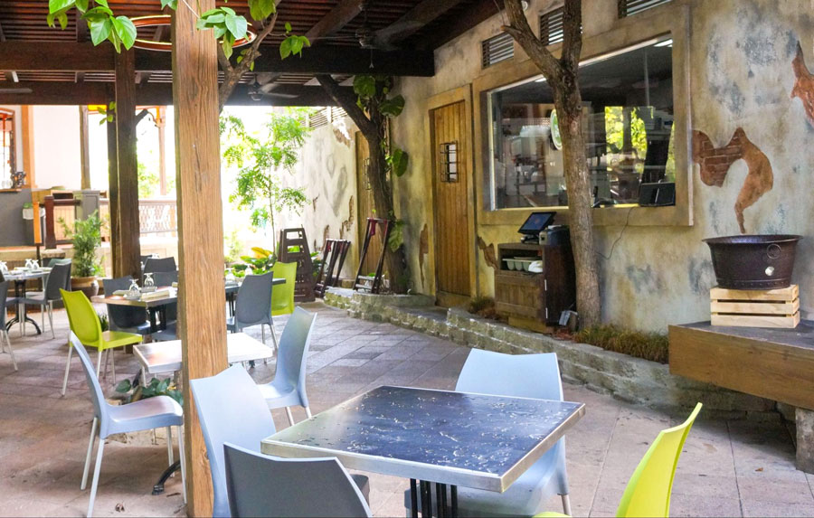 The interior of Princesa Gastro Bar