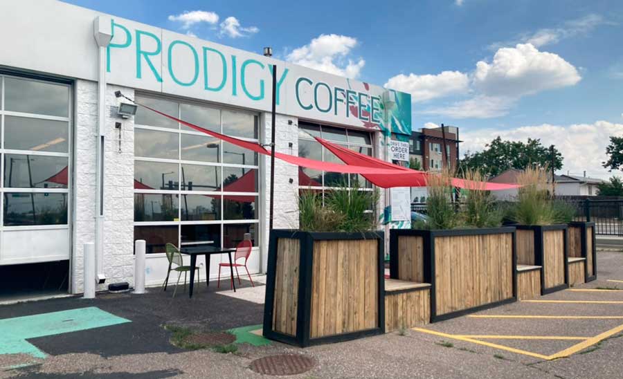 The Prodigy Coffee House from the outside
