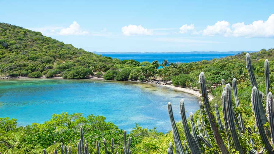 Overlooking view of the Punta Soldado