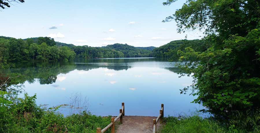 View of the Radnor Lake in Nashville
