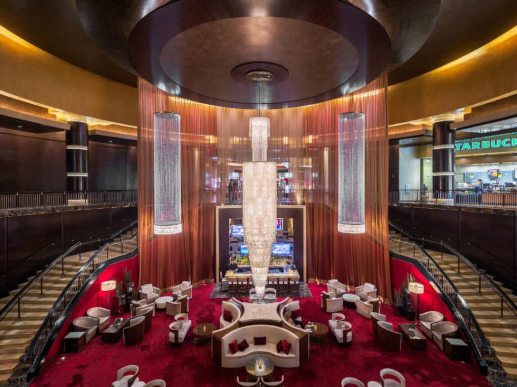 The Red Rock Casino Resort and Spa from the inside