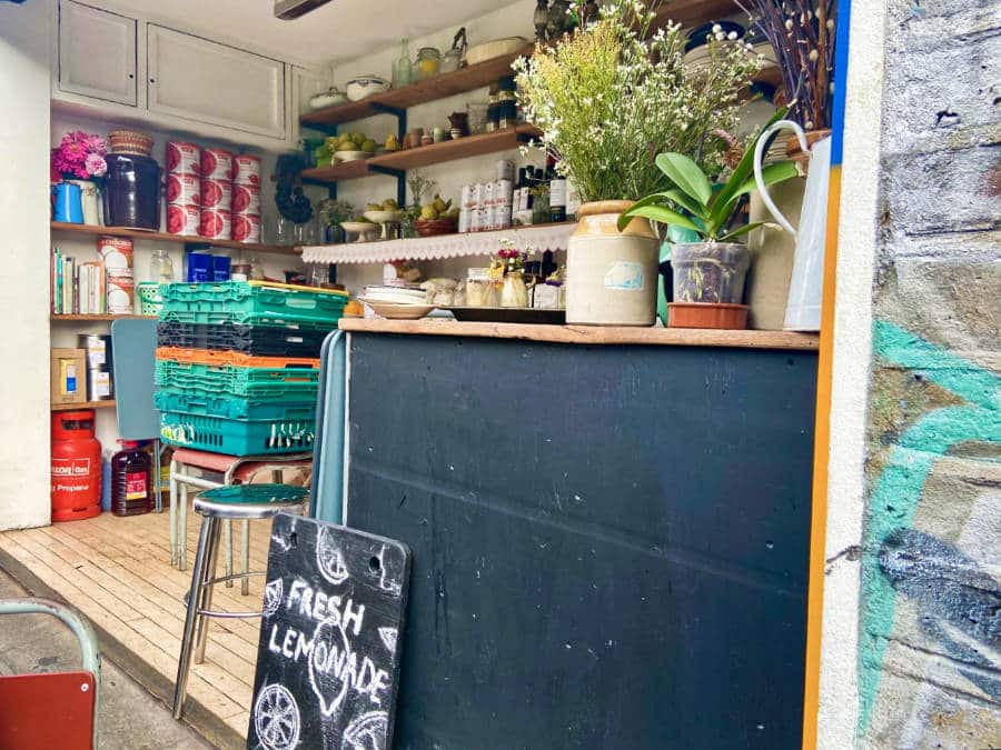 An adorable restaurant along the the Regent's canal