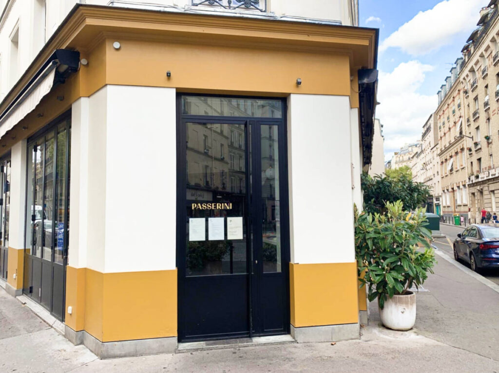 Vibrant exterior of Restaurant Passerini