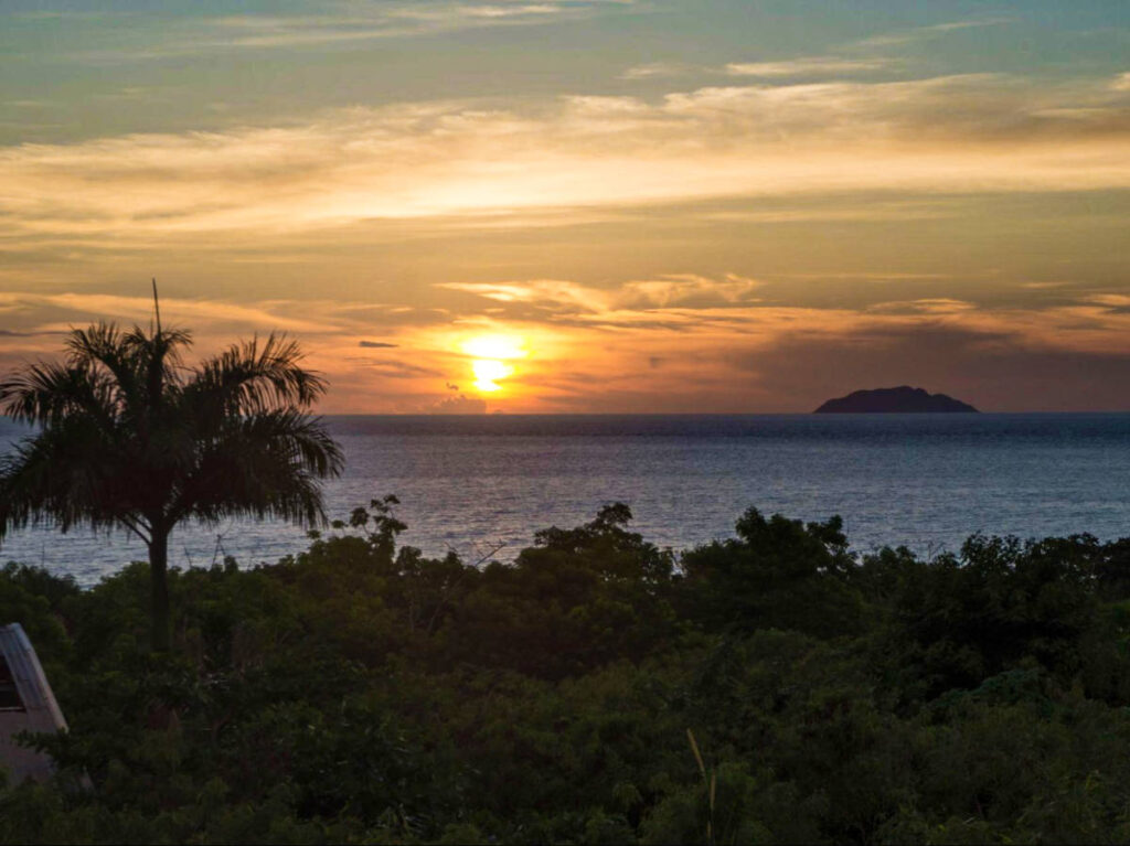Scenic view of the vibrant sky during sunset