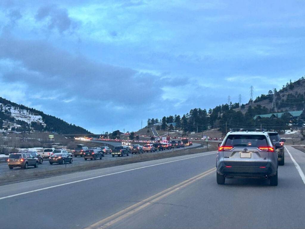 A road going to the Hoedown Hill