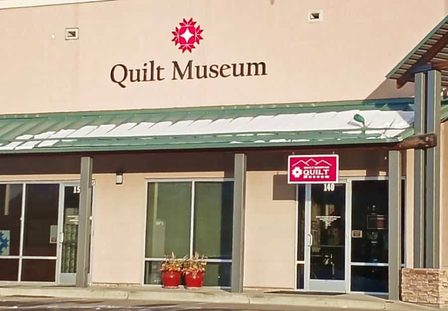Exterior view of the Quilt Museum in Rocky Mountain