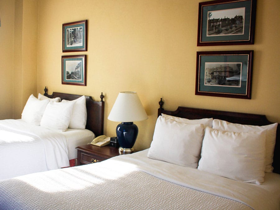 View of beds in Rodd Charlottetown