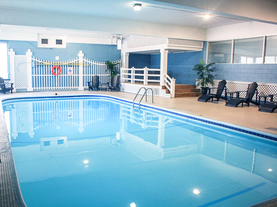 Pool area in Rodd Charlottetown