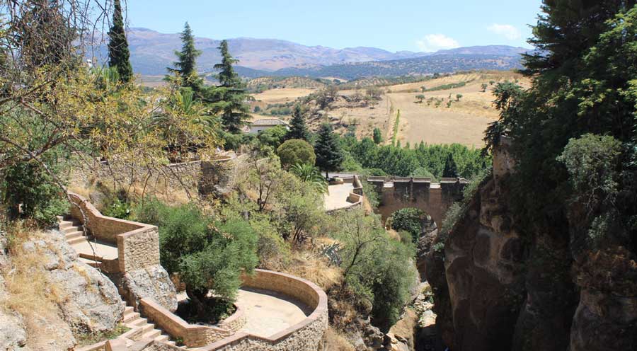 Overlooking view from Ronda
