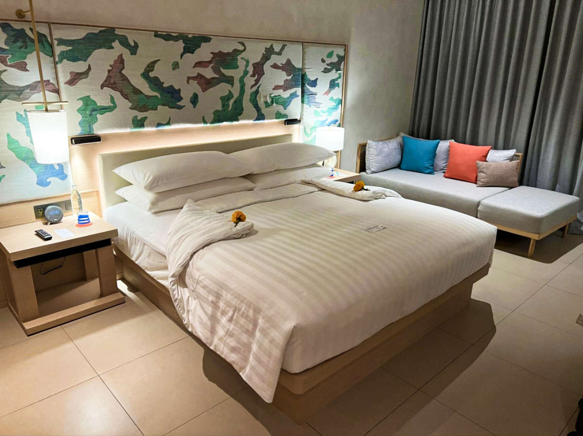 The bedroom in Le Méridien Phuket Mai Khao