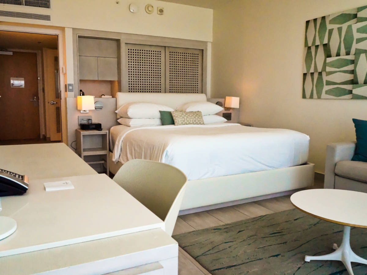 View inside the room of La Concha Renaissance San Juan Resort