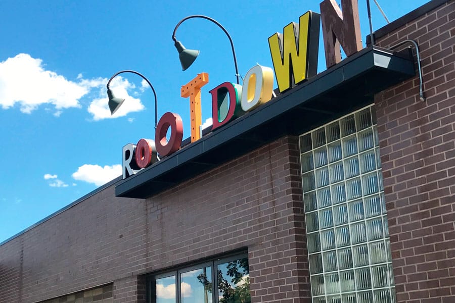 View of the Root Down in Denver from the outside