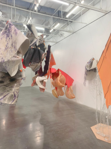 View of the Rotating Sculpture piece