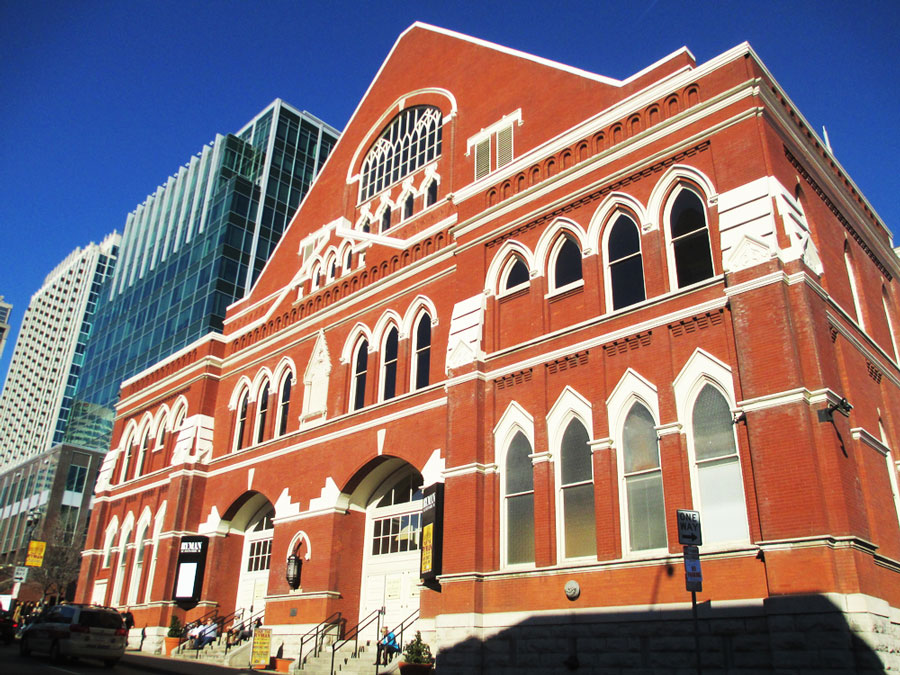 View of the Ryman Auditorium From the outside