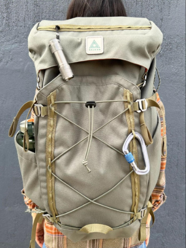 Front view of the Salkan Carry-On Backpack