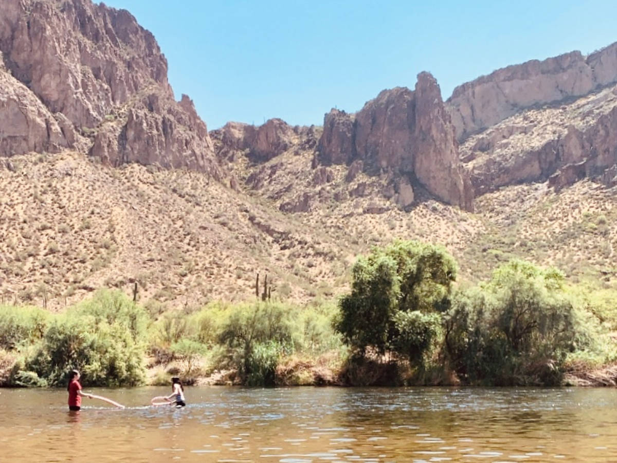Scenic view at the Salt River
