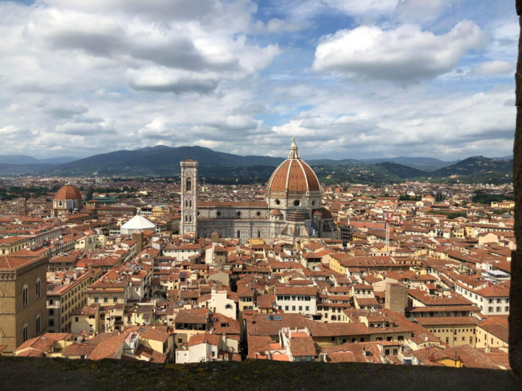 View of the San Giovanni neighborhood surrounding the Duomo