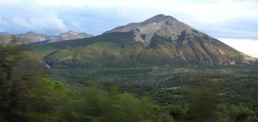 Scenic view of the mountains along the San Juan Skyway