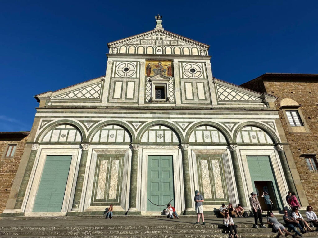 Facade of San Miniato Al Monte Church