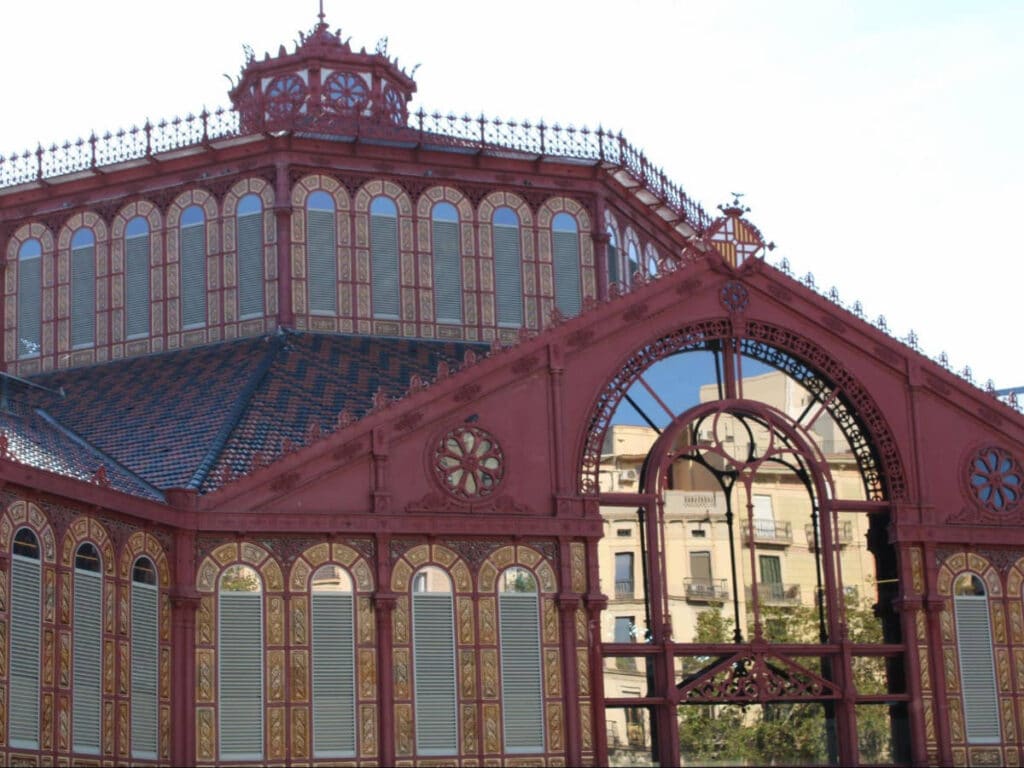 The Sant Antoni Market from the outside