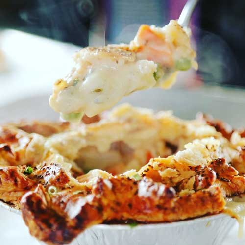 The chicken pot pie from the Se7en Bites in Orlando
