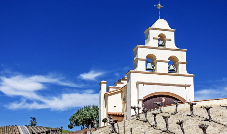 View of the Shandon Chapel in San Luis Obispo