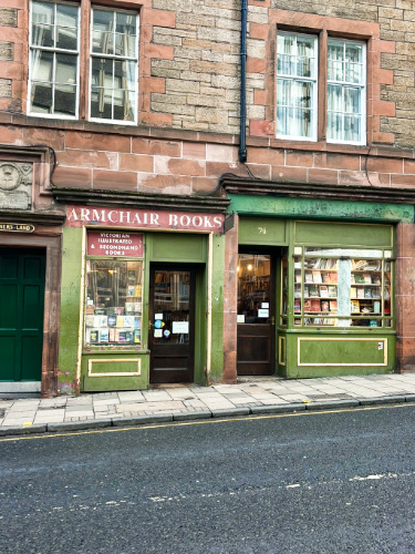Exterior view of the Armchair Books
