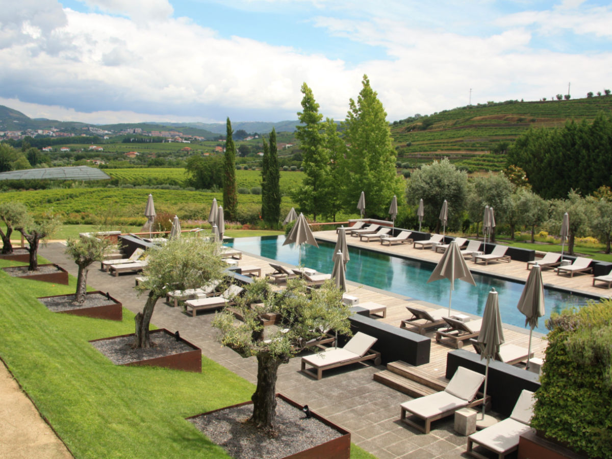 Luxury pool with a view of Douro Valley at Six Senses Douro Valley
