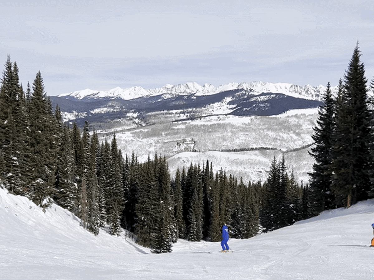 People enjoying skiing at Vail Ski Resort