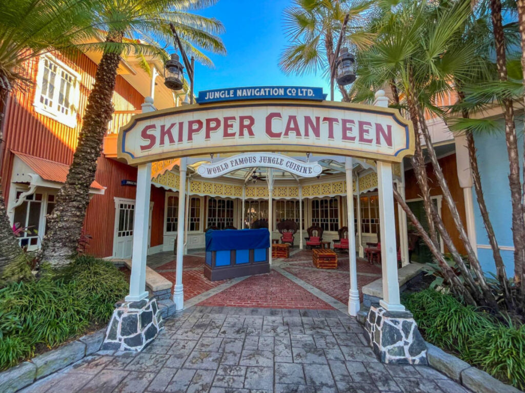 View of the Entrance to Skipper Canteen
