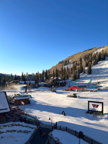 Views from the slopeside condo  in Purgatory Resort