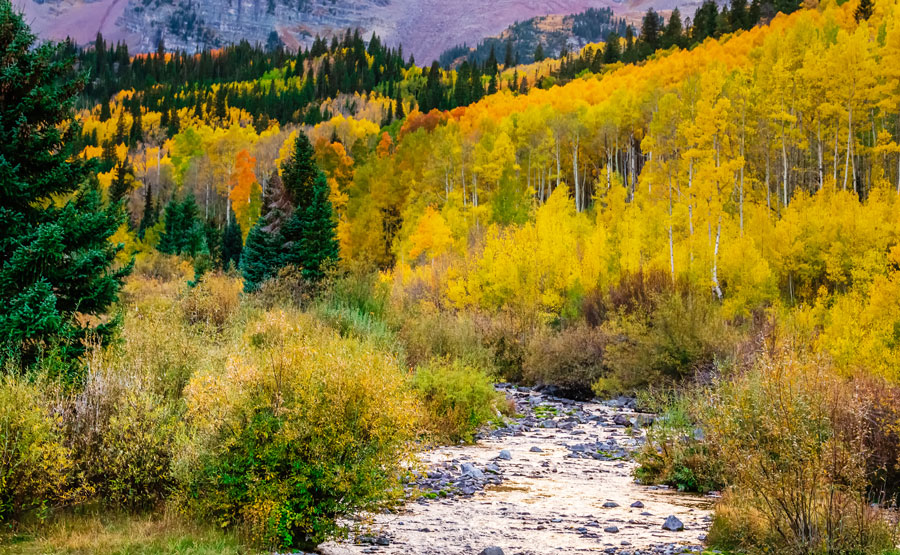 View of the snowmass wilderness