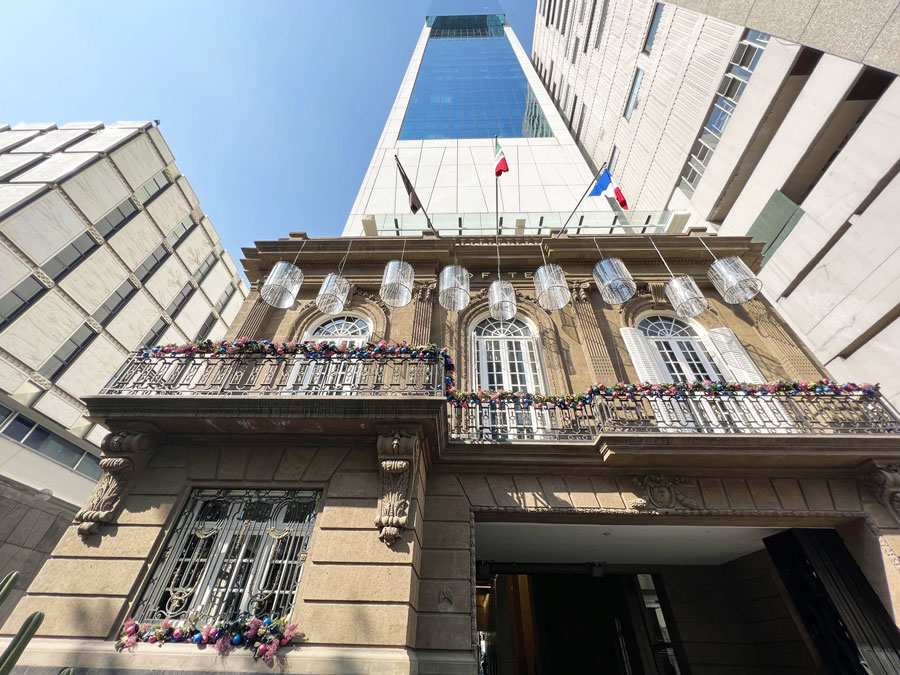 View of the Sofitel building