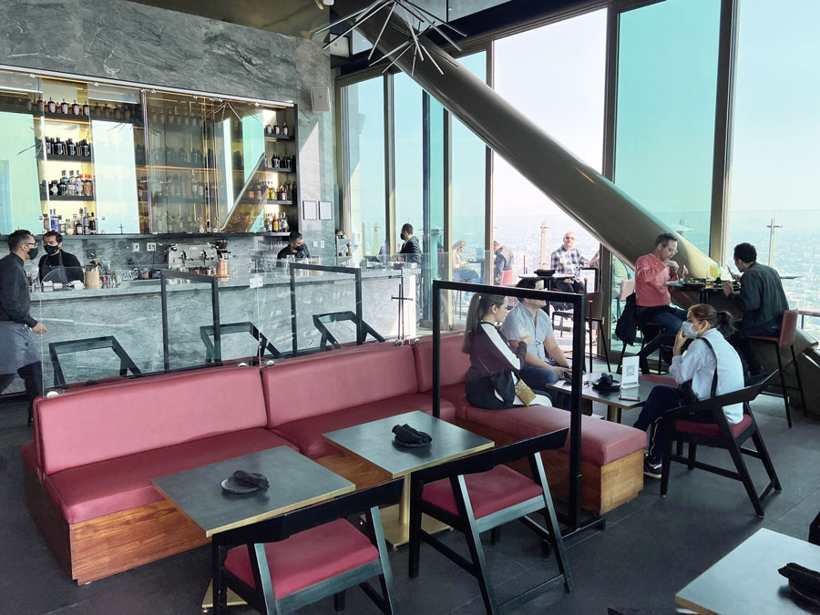 View of people dining in Sofitel