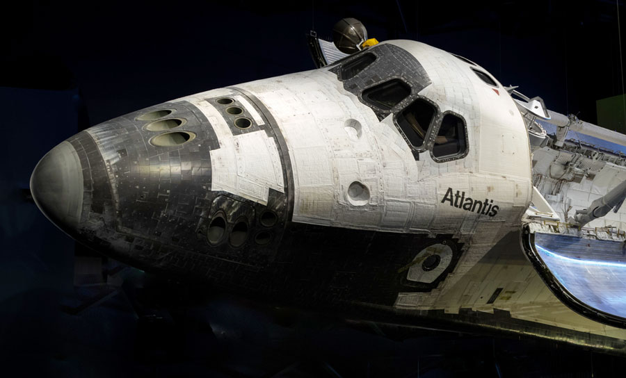 The Space Shuttle Atlantis in Kennedy Space Center