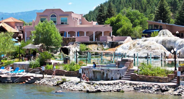 Panoramic view of the landscape of Springs Resort